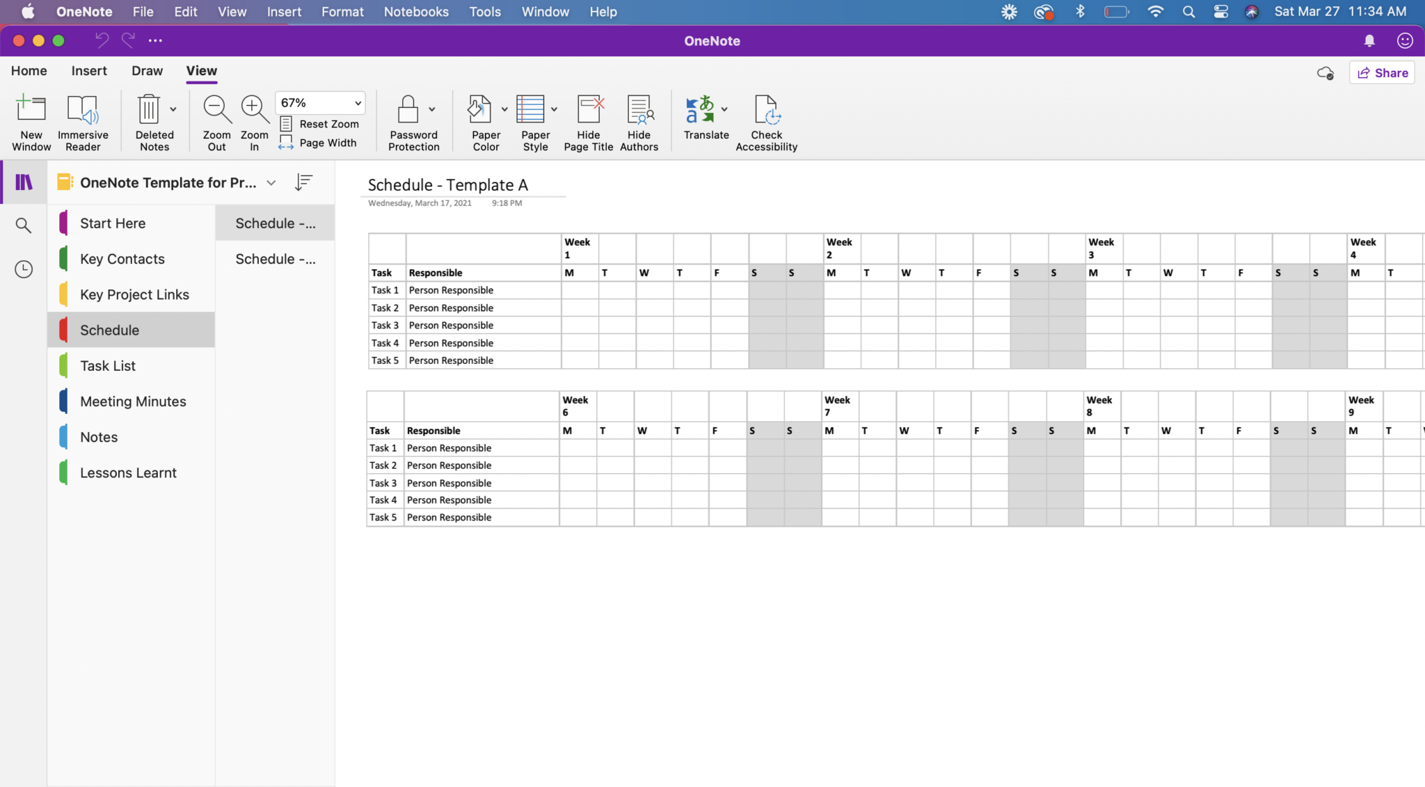 how to use onenote for to do lists