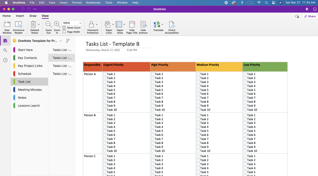 How To Use Onenote For Project Management