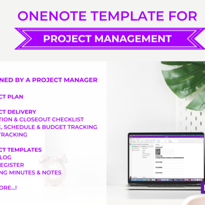 OneNote Template for Project Management